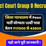 District Court Group D Recruitment