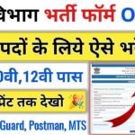 Indian Post Office New Recruitment 2023 – डाक विभाग में 1900 पदों पर भर्ती, 10वीं पास करें आवेदन