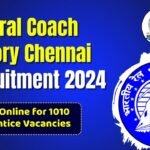 Integral Coach Factory Chennai Recruitment 2024