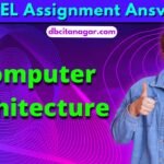 NPTEL Computer Architecture Week 1 Assignment Answers 2024