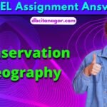 NPTEL Conservation Geography Week 2 Assignment Answers