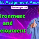 NPTEL Environment and Development Week 2 Assignment Answers 2024