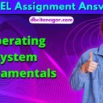 NPTEL Operating System Fundamentals Week 1 Assignment Answers 2024