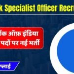 SBI Bank Specialist Officer 1040 Recruitment