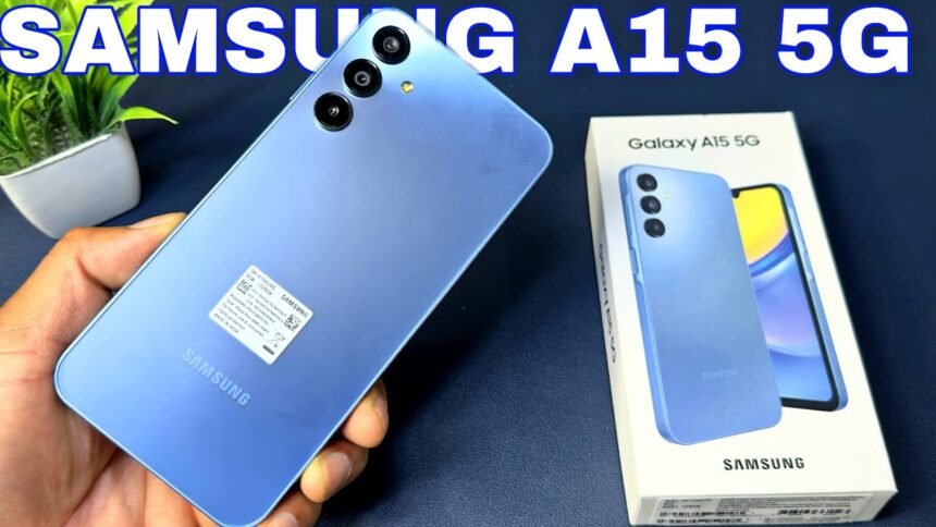 Samsung Galaxy A15 5G Smartphone
