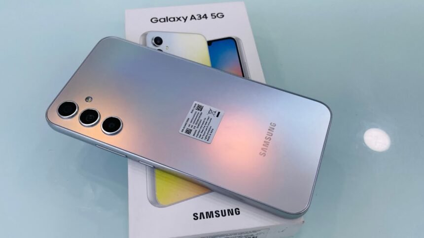 Samsung Galaxy A34 Smartphone