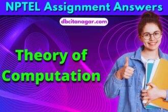 NPTEL Theory of Computation Week 2 Assignment Answers